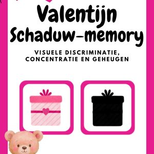 Valentijn Schaduw Memory – Kijken & Matchen voor Kleuters