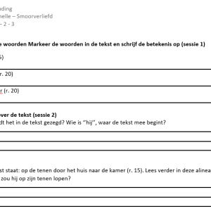 Close-reading liedje Smoorverliefd - Snelle