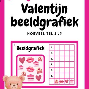 Valentijn Beeldgrafieken – Tellen & Vergelijken voor Kleuters