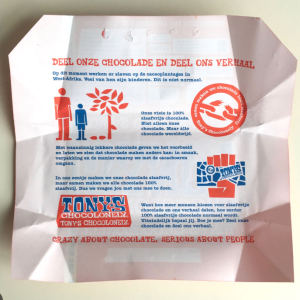 Close-readingles Tony Chocolonely