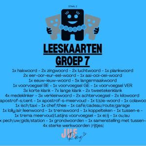 STAAL 2 - Leeskaarten groep 7