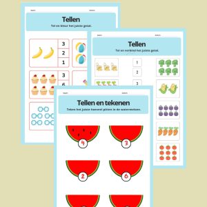 Tellen voor kleuters