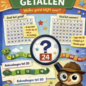 Wie ben ik - Getallen (groep 3)