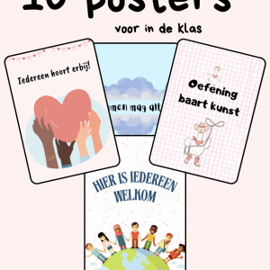 Positieve posters quotes voor in de klas!