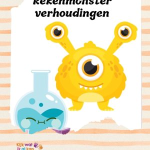 Rekenmonster oefenen met verhoudingen