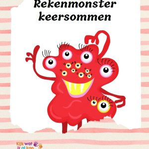 Rekenmonster keersommen tot 100