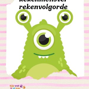 Rekenmonster rekenvolgorde