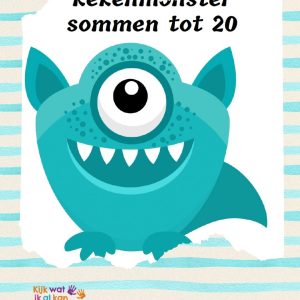 Rekenmonster sommen tot 20