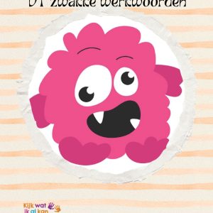 Werkwoordenmonster zwakke werkwoorden