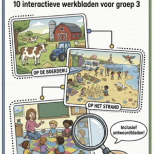 Zoekplaten bundel - Begrijpend kijken (groep 3)