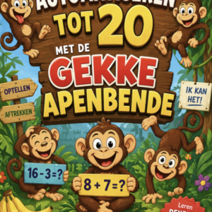 Automatiseren tot 20 - De Gekke Apenbende (groep 3-4)