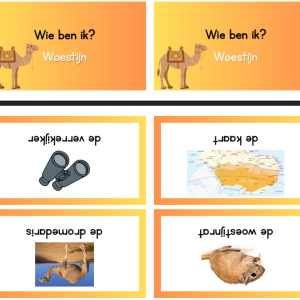 Wie ben ik - Woestijn