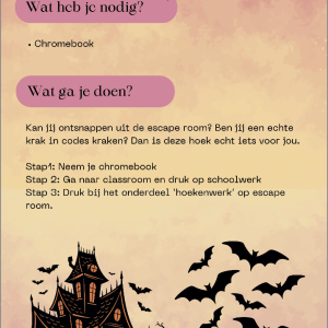 HOEKENWERK - halloween