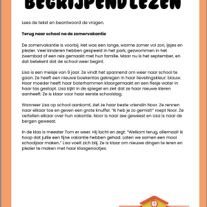 Begrijpend lezen