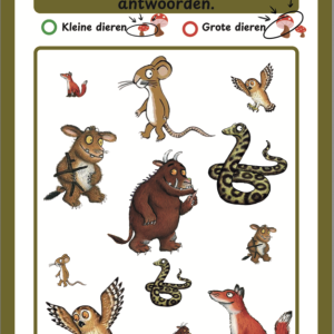 Werkbundel - de gruffalo