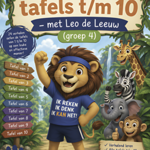 Automatiseren tafels tm 10 met Leo de Leeuw (groep 4-5)
