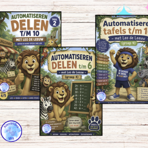 PAKKET Automatiseren tm 10 met Leo de Leeuw (groep 4-5) (20% KORTING)