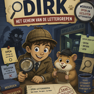 Detective Dirk - Het geheim van de lettergrepen (groep 5-6)