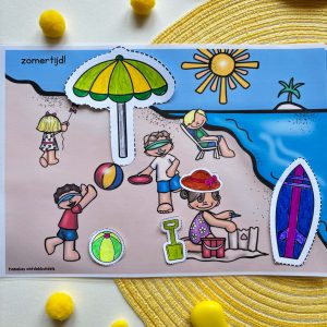 Knutsel zomerplaten en vingerpopjes!