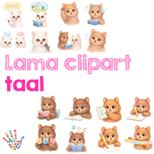 Lama clipart - taal