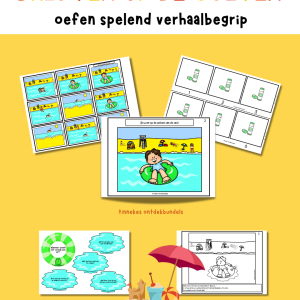 Zomerverhaal drijven op de golven