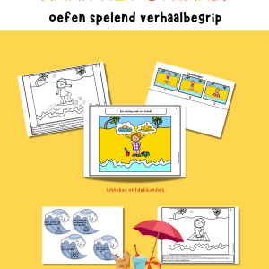 Zomerverhaal naar het strand