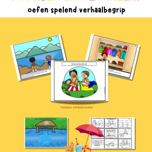 Zomerverhaal plonsen in het meer