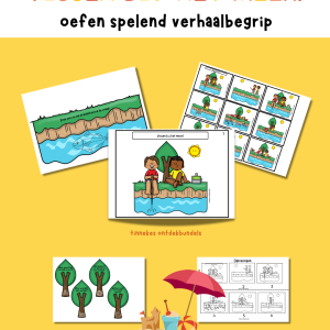 Zomerverhaal vissen bij het meer