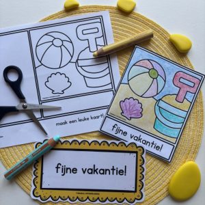 Knutsel vakantiekaartjes!