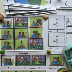 Verhaalbegrip zomer: kamperen
