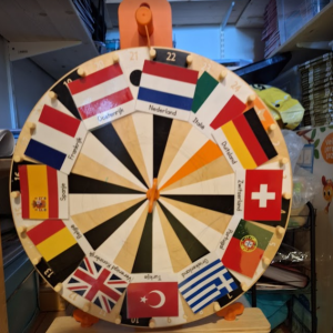 Rad van fortuin IKEA - thema landen/reizen