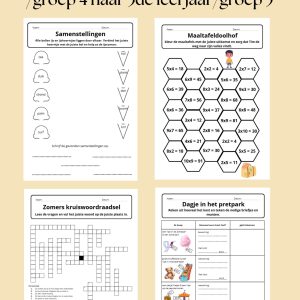 Zomer doe boek - van het 2de leerjaar/groep 4 naar het 3de leerjaar/groep 5