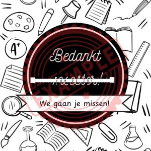 Afscheid van groep 8