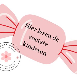 Deurversiering lolly's