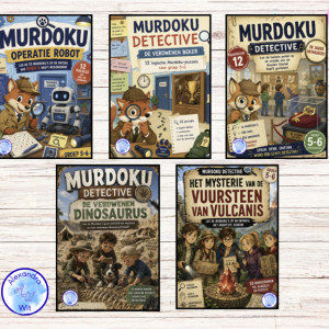 PAKKET 2 - Murdoku (groep 5-6) (20% KORTING)