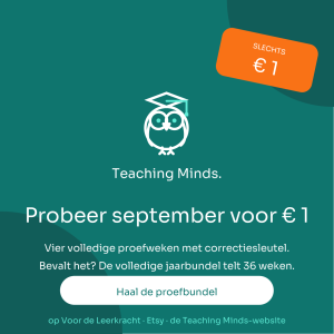 Dagstarters zesde leerjaar: €1 proefbundel