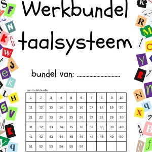 Werkbundel taalsysteem (volgende nieuwe doelen GO)