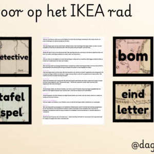 Ikea rad, spelletjes voor tussendoor